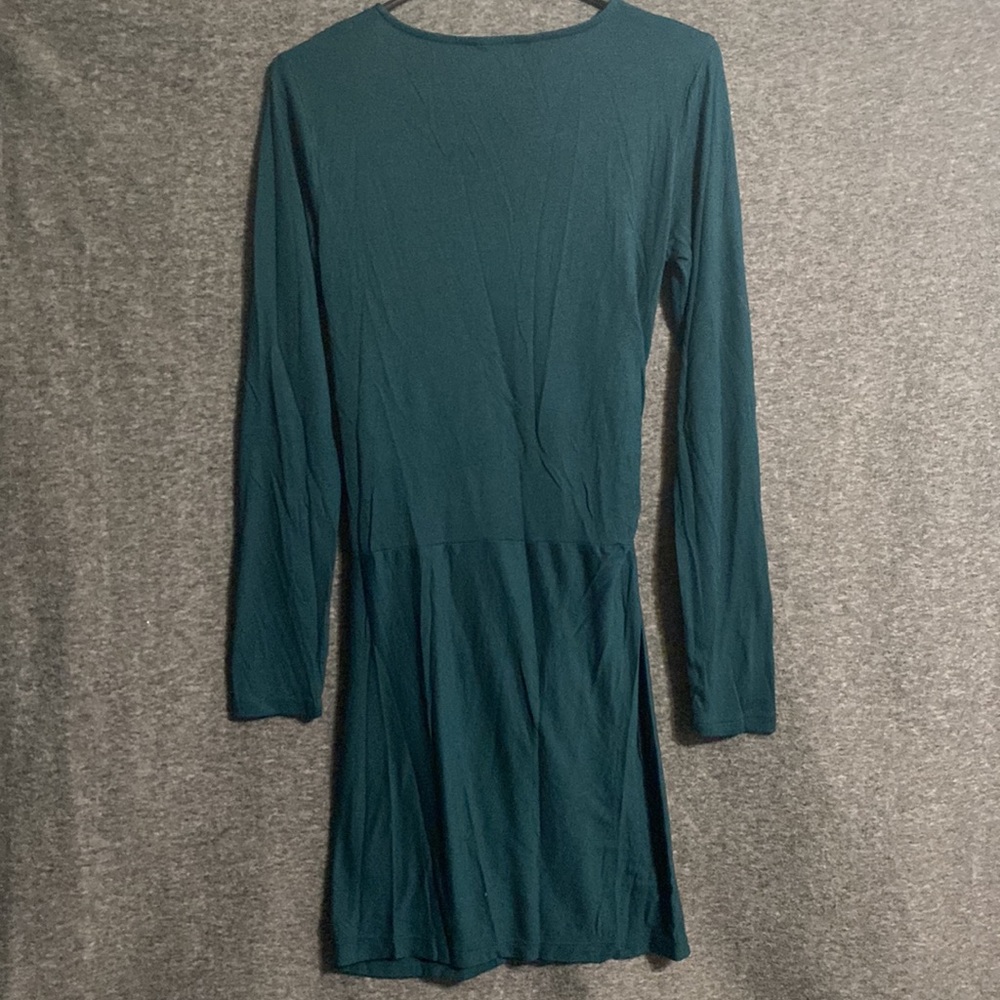 🎄ZARA GREEN KNOTTED CASUAL DRESS🎄 - Picture 6 of 7